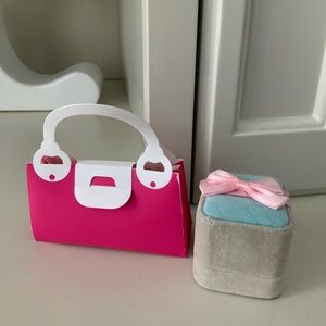 Soft Jewelry Gift Box and Gift Small Bag Purse Shape
